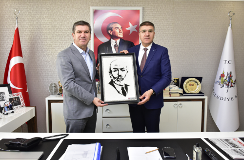 Rektör Dalgar’dan Başkan Ercengiz’e Hayırlı Olsun Ziyareti
