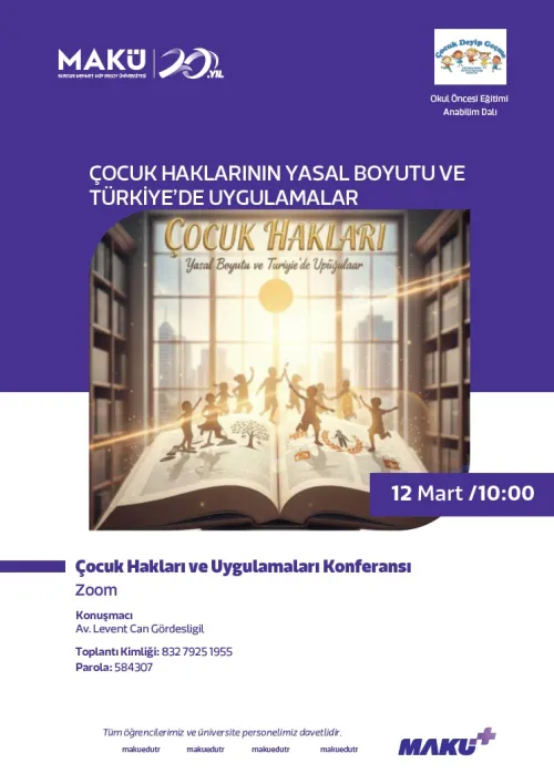 Çocuk Haklarının Yasal Boyutu ve Türkiye'de Uygulamalar