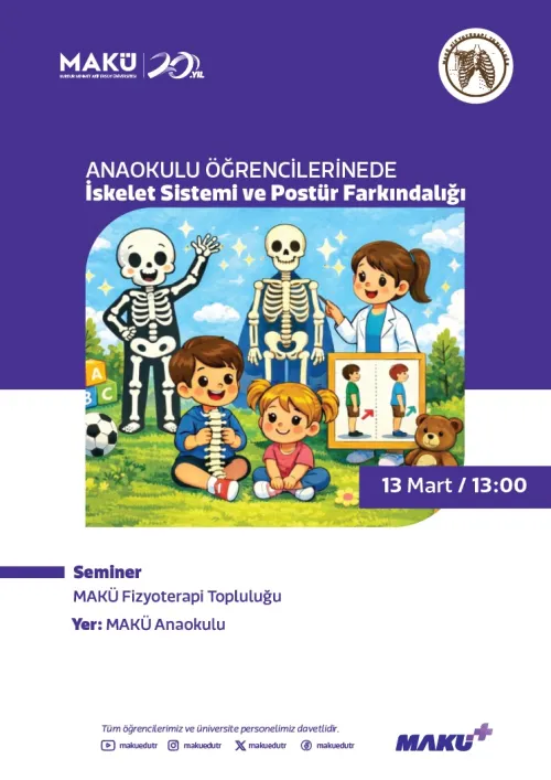 Anaokulu Öğrencilerinde İskelet Sistemi ve Postür Farkındalığı