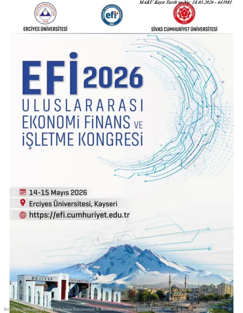 International Economy, Finance and Business (EFI-2026) Congress