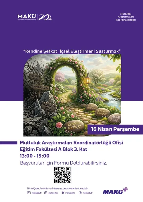 Kendine Şefkat: İçsel Eleştirmeni Susturmak