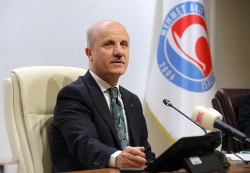 YÖK President Prof. Dr. Erol Özvar spoke at MAKÜ: “Transformation in universities is inevitable”