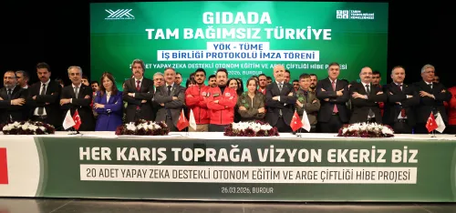 For a fully independent Turkey in food, the YÖK-TÜME cooperation protocol was signed at MAKÜ.