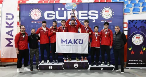 MAKÜ sporcularından Türkiye Şampiyonası’nda büyük başarı