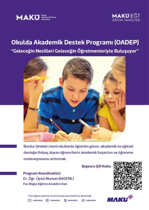 Okulda Akademik Destek Programı (OADEP)