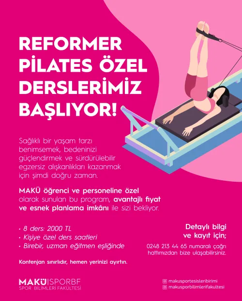 Our Reformer Pilates Private Lessons Are Starting