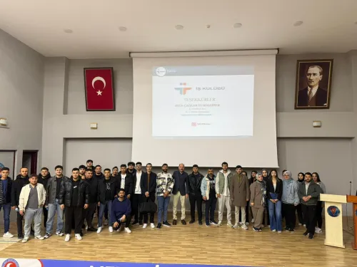 GÜÇ (Era of Youth Production) Seminars were completed in 13 Vocational Schools