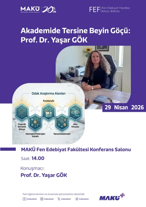 Reverse Brain Drain in Academia: Prof. Dr. Yaşar GÖK