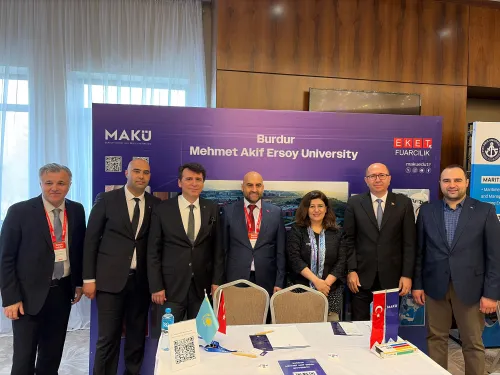 Kazakistan’da Türk Üniversiteleri Fuarına MAKÜ damgası