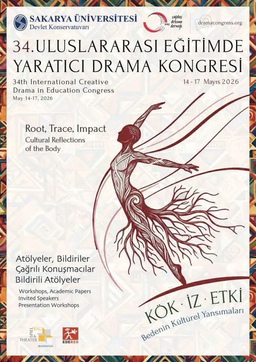 34. Uluslararası Eğitimde Yaratıcı Drama Kongresi