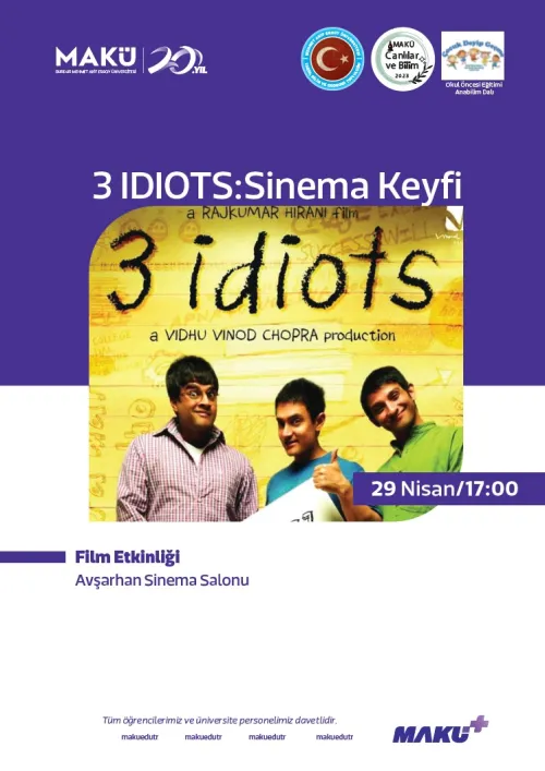 3 IDIOTS: Sinema Keyfi