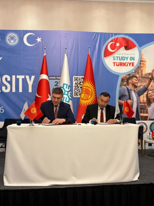 MAKÜ, Bişkek’te akademik iş birliklerini güçlendirdi
