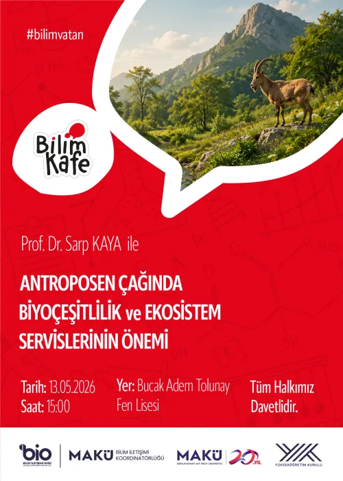 The Importance of Biodiversity and Ecosystem Services in the Anthropocene Era with Prof. Dr. Sarp KAYA