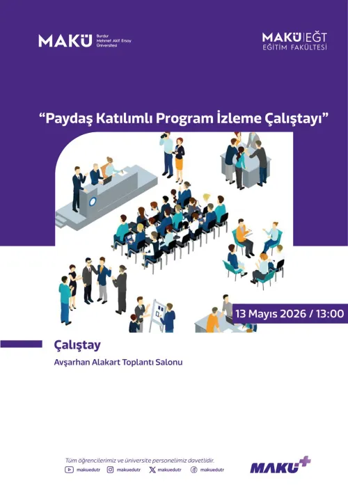 Paydaş Katılımlı Program İzleme Çalıştayı