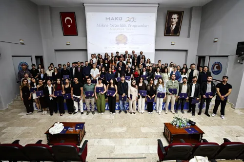 MAKÜ, gave its first graduates in Micro Competency Programs