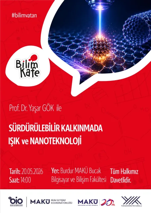 Prof. Dr. Yaşar GÖK ile Sürdürülebilir Kalkınmada Işık ve Nanoteknoloji
