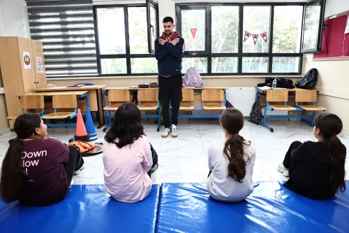Bilim Kafe’de 19 Mayıs coşkusu, çocuklar hareketle öğrendi