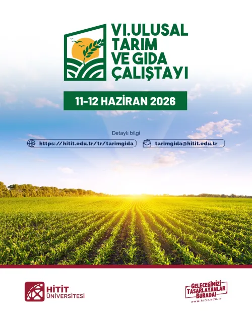 VI. Ulusal Tarım ve Gıda Çalıştayı