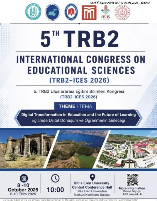 5th International Education Sciences Congress