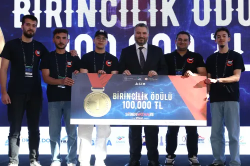 MAKÜ students became the first in Turkey in the applied 'Cyber Security' competition