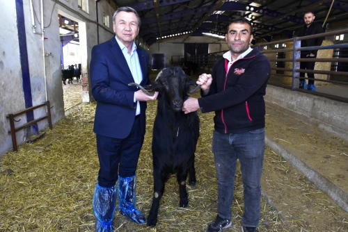 Özbekistan Veteriner ve Damızlık Hayvancılık Geliştirme Komitesi Başkan Danışmanı Pirnazarov’dan MAKÜ’ye Ziyaret