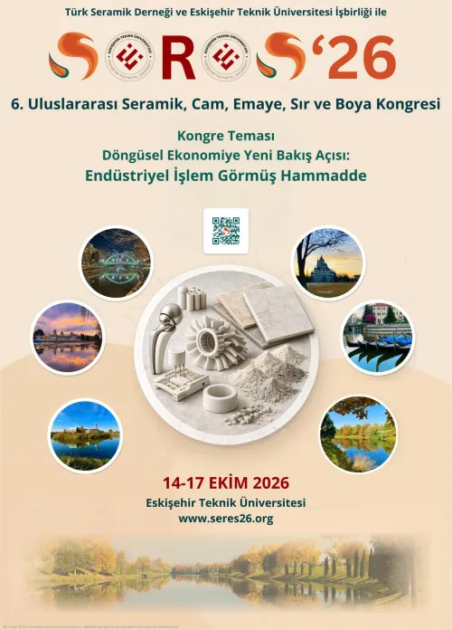 VI. International Congress on Ceramics, Glass, Enamel, Glaze and Paint (SERES'26)