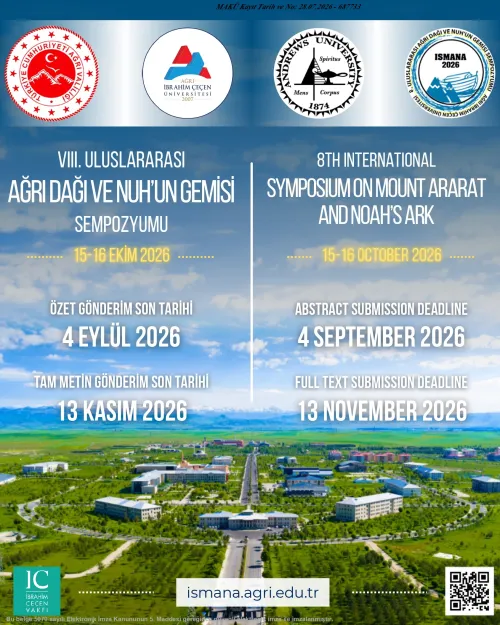 VIII. International Mount Ararat and Noah's Ark Symposium