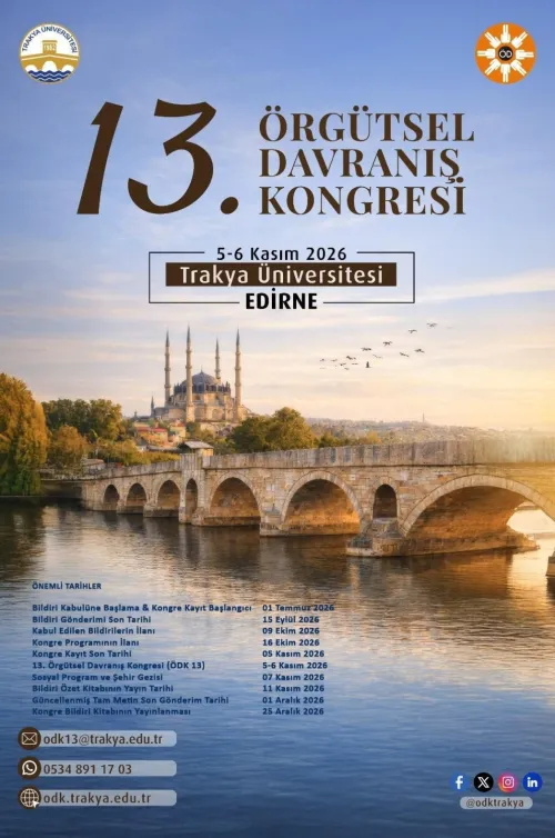 13th Organizational Behavior Congress