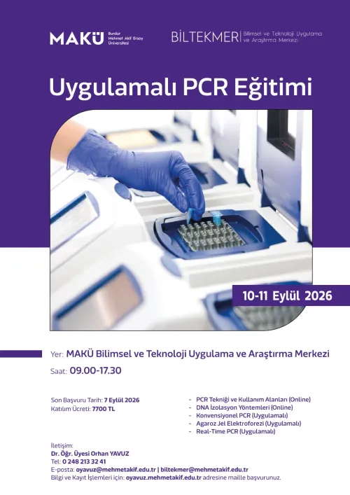 Uygulamalı PCR Eğitimi