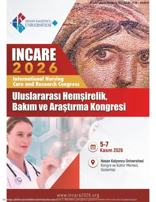 3. Uluslararası Hemşirelik, Bakım ve Araştırma Kongresi (INCARE2026)