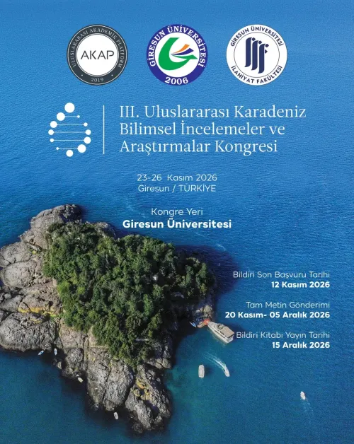 III. Uluslararası Karadeniz Bilimsel İncelemeler ve Araştırmalar Kongresi