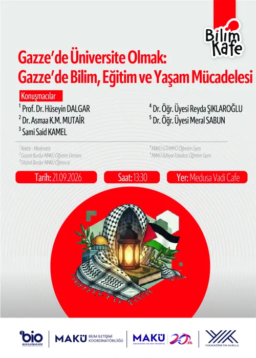 Gazze'de üniversite Olmak; Gazze'de Bilim, Eğitim ve Yaşam Mücadelesi