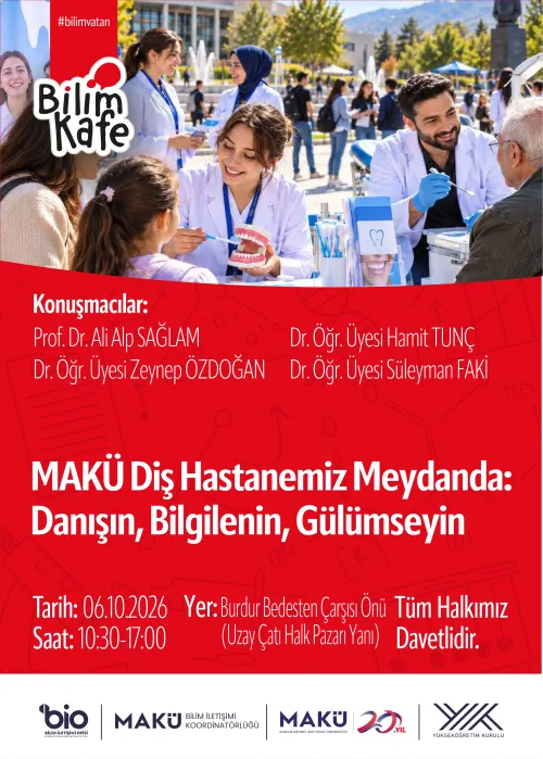 MAKÜ Diş Hastanemiz Meydanda: Danışın, Bilgilenin, Gülümseyin