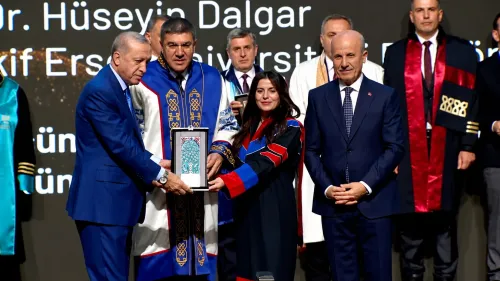 MAKÜ’ye YÖK Üstün Başarı Ödülü