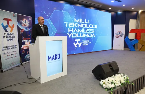 The National Technology Move and TEKNOFEST opportunities were explained at MAKÜ