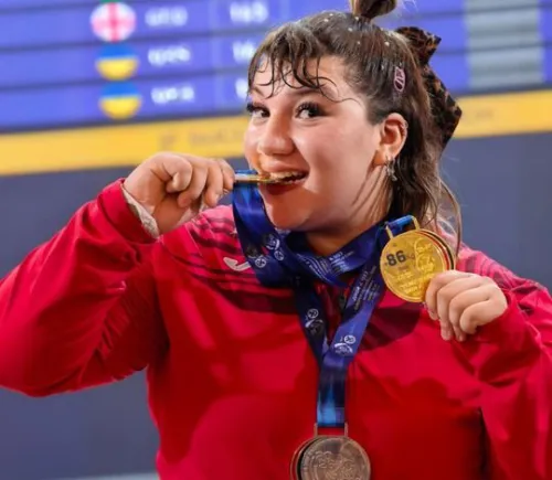 Fatmagül Çevik from MAKÜ became the European Champion