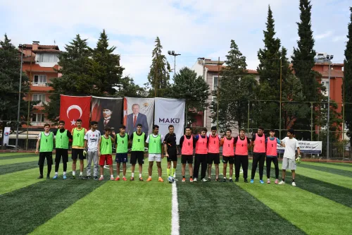 The excitement of the football tournament at MAKÜ has begun