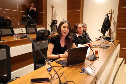 MAKÜ Faaliyet Portalı Senatoda tanıtıldı