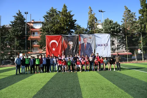 The champion of the 'Welcome to Your University Football Tournament' at MAKÜ was the Technical Sciences Vocational School